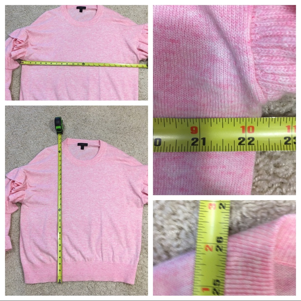 J.Crew Ruffle Sleeve Sweater - Picture 4 of 5